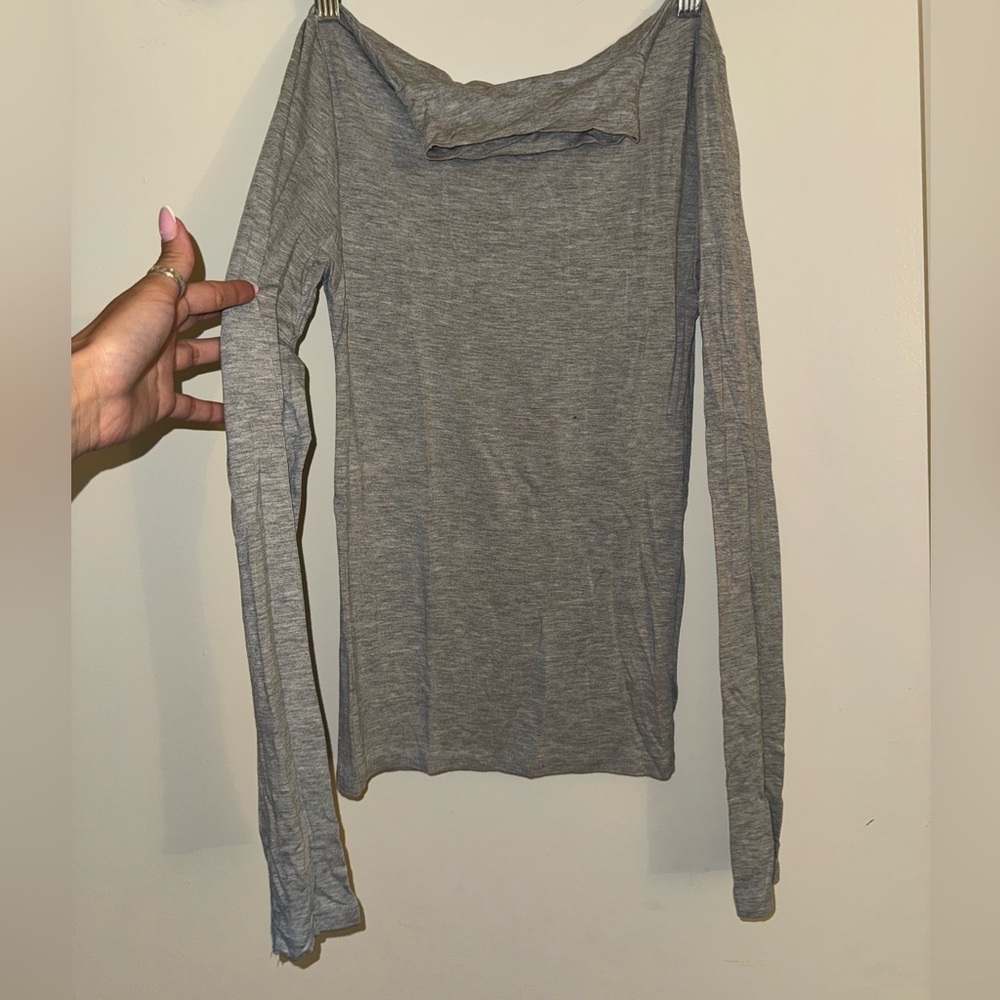 Stradivarius Light Gray Turtleneck